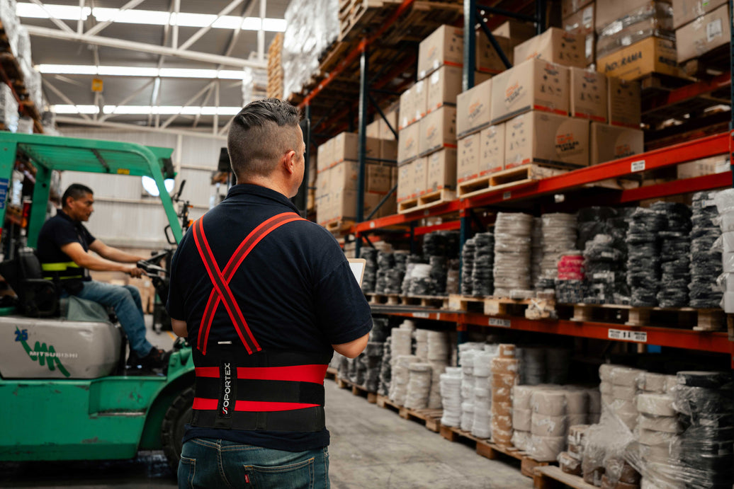 La importancia de usar fajas en labores de trabajo y seguridad industrial