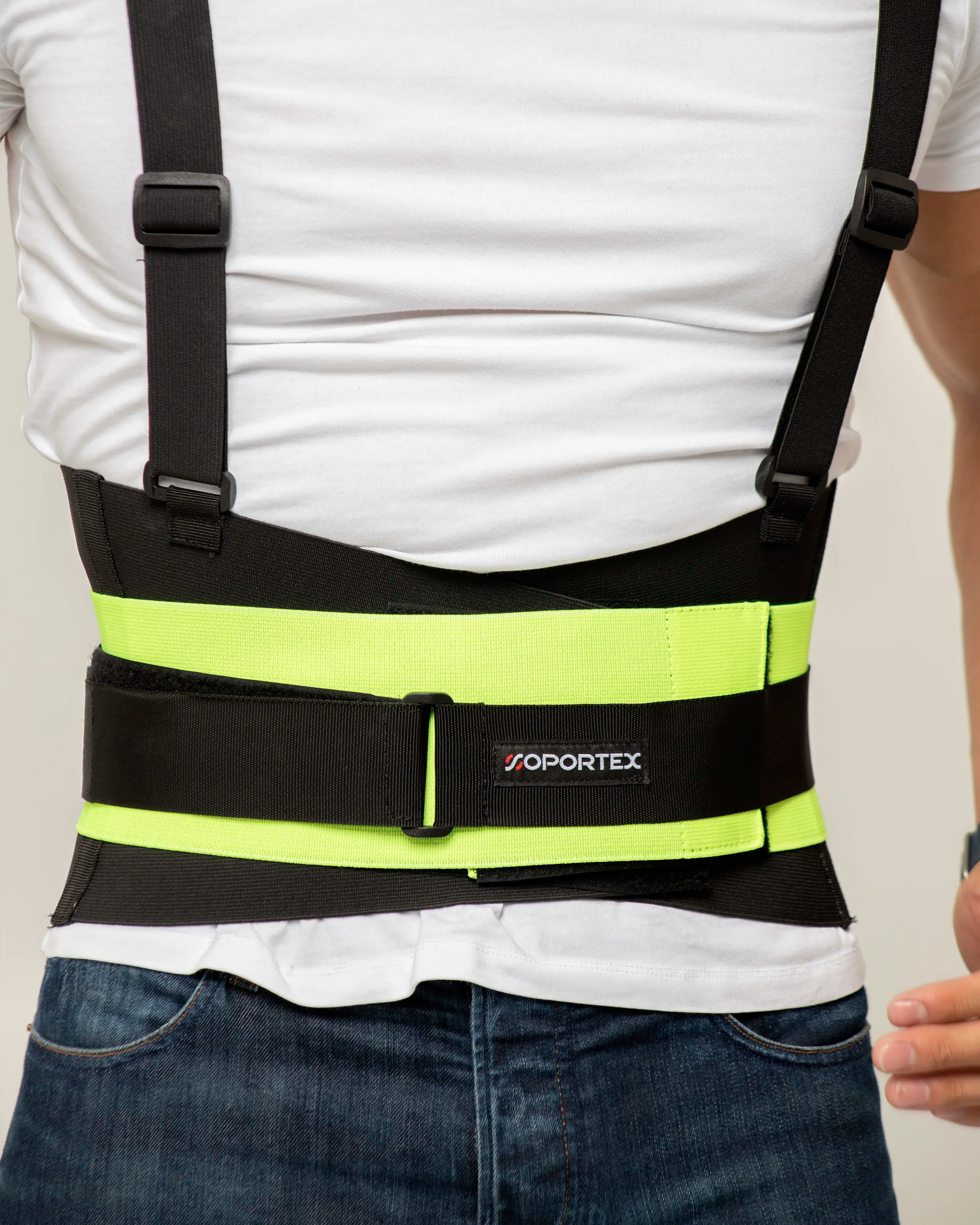 Faja Industrial Amarillo Fosforescente