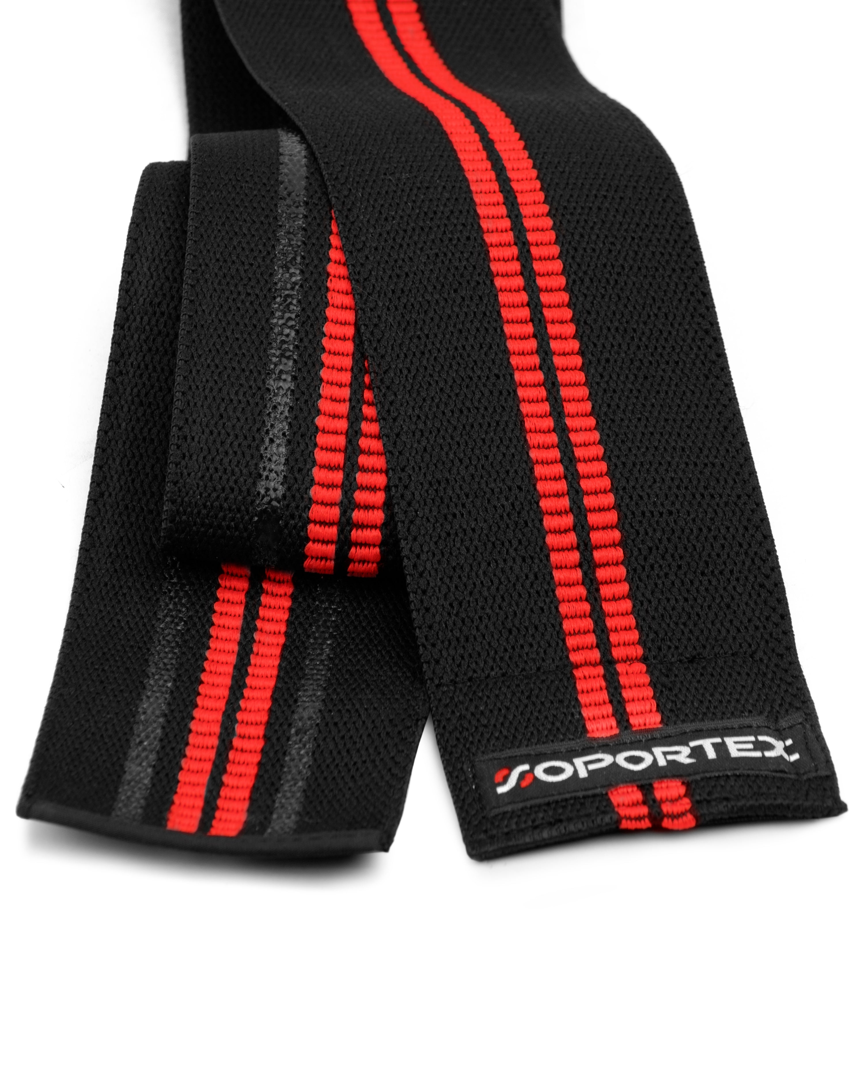 Red Elastic Knee Brace Caiman